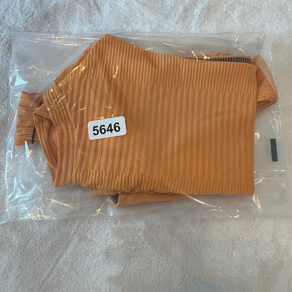 New! SET Acacia Costa dual ribbed top and bottom honey 45646 - Picture 7 of 7